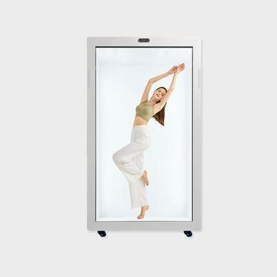 75 Inch Transparent LCD Display Machine With Touch Function 2160*3840 Win10