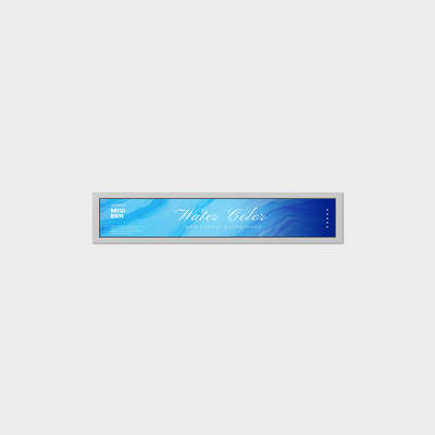 14.9 インチ バー タイプ LCD ディスプレイ 1280*204 解像度サポート 700nits の明るさ