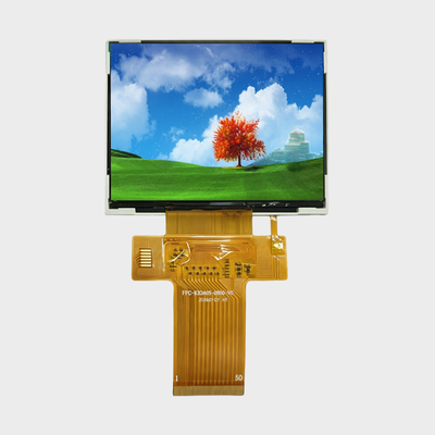 320*240 RGB インターフェイスを備えた 3.5 インチ小型 LCD ソリューションは輝度のカスタマイズをサポート